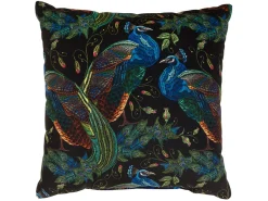 Poduszka dekoracyjna Peacock 43x43 cm wielokolorowa