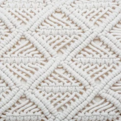 Poduszka dekoracyjna z frędzlami MACRAME, 30 x 50 cm