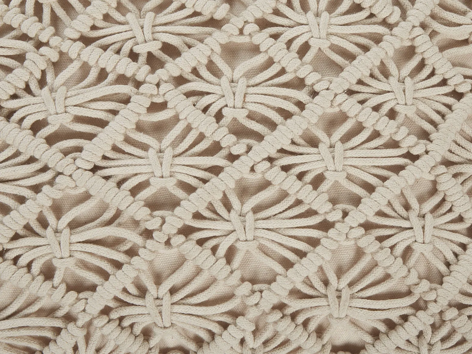 Poduszka podłogowa siedzisko 50x50x20 beżowa
