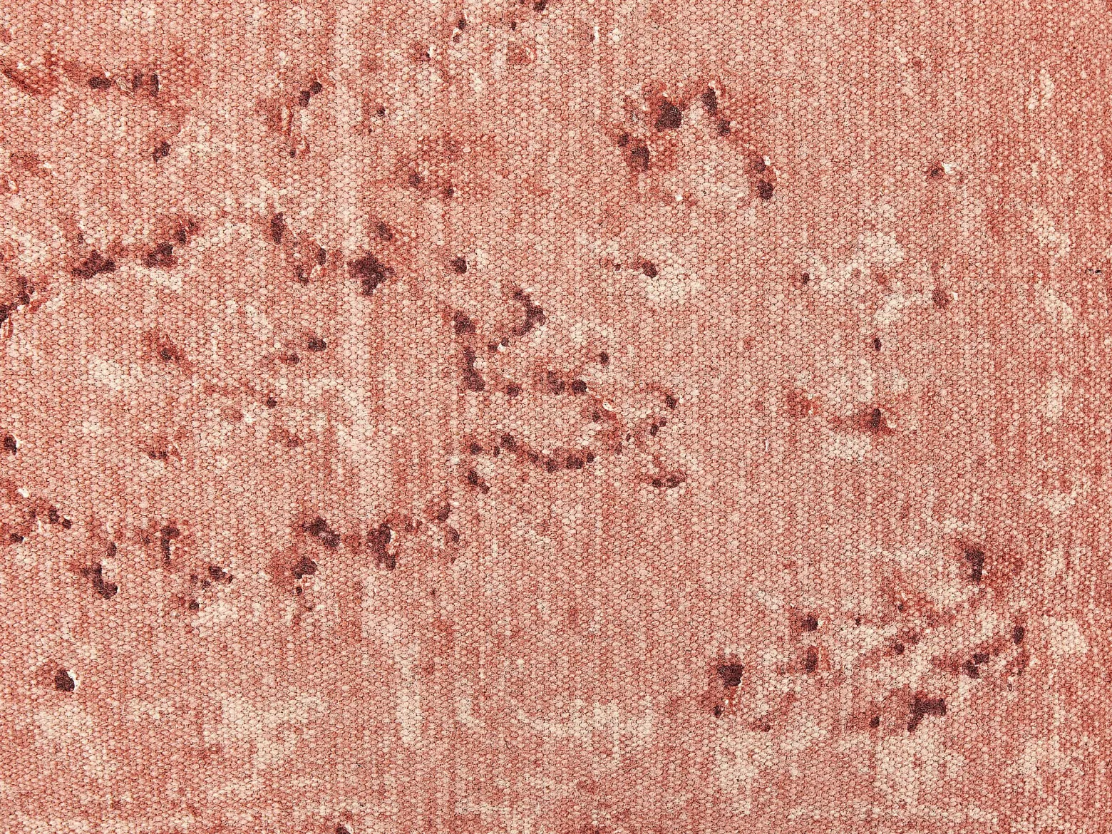 Poduszka podłogowa siedzisko 50x50 jasnoczerwona
