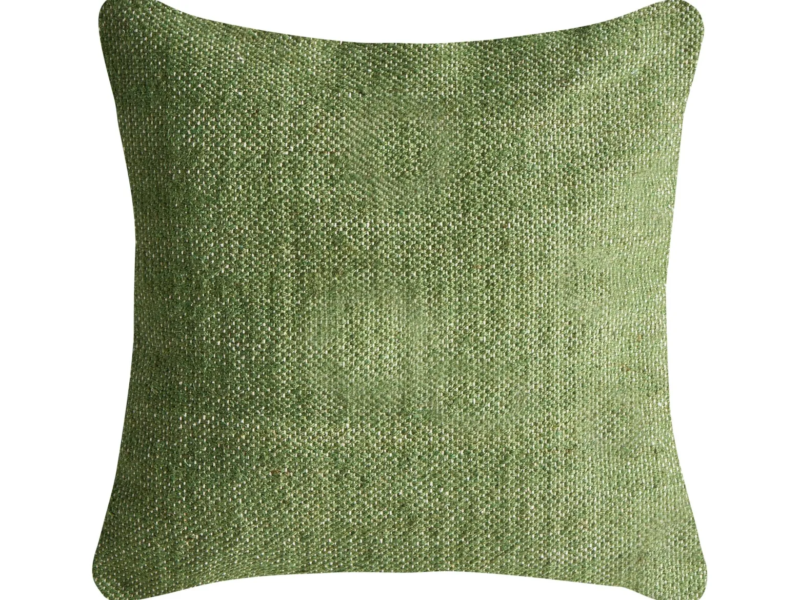 2 poduszki bawełniane 45/30 x 45/50 cm zielone kwadratowa i prostokątna