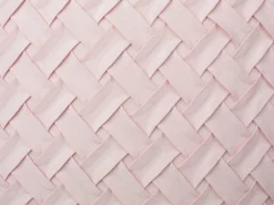 Poduszki ozdobne plecionki 45x45 różowe