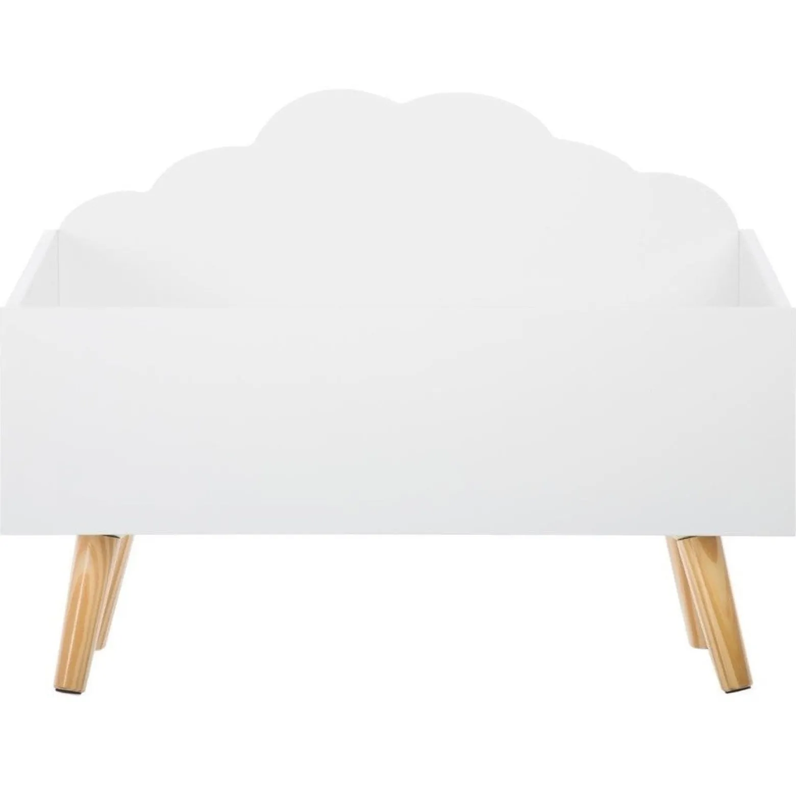 Pojemnik na zabawki Cloud biały