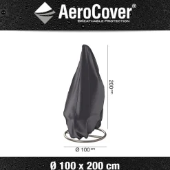Pokrowiec na fotel wiszący 7969 100x100x200 AeroCover szary