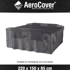 Pokrowiec na meble ogrodowe 7968 150x220x85 AeroCover szary
