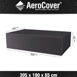Pokrowiec na meble 7918 190x305x85 AeroCover szary