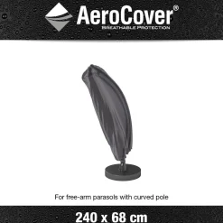 Pokrowiec na parasol ogrodowy 7971 Ø68x240 AeroCover antracytowy