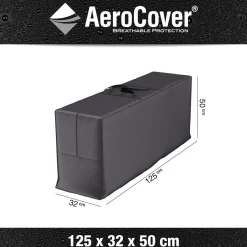 Pokrowiec na poduszki ogrodowe 7901 35x125x50 AeroCover szary