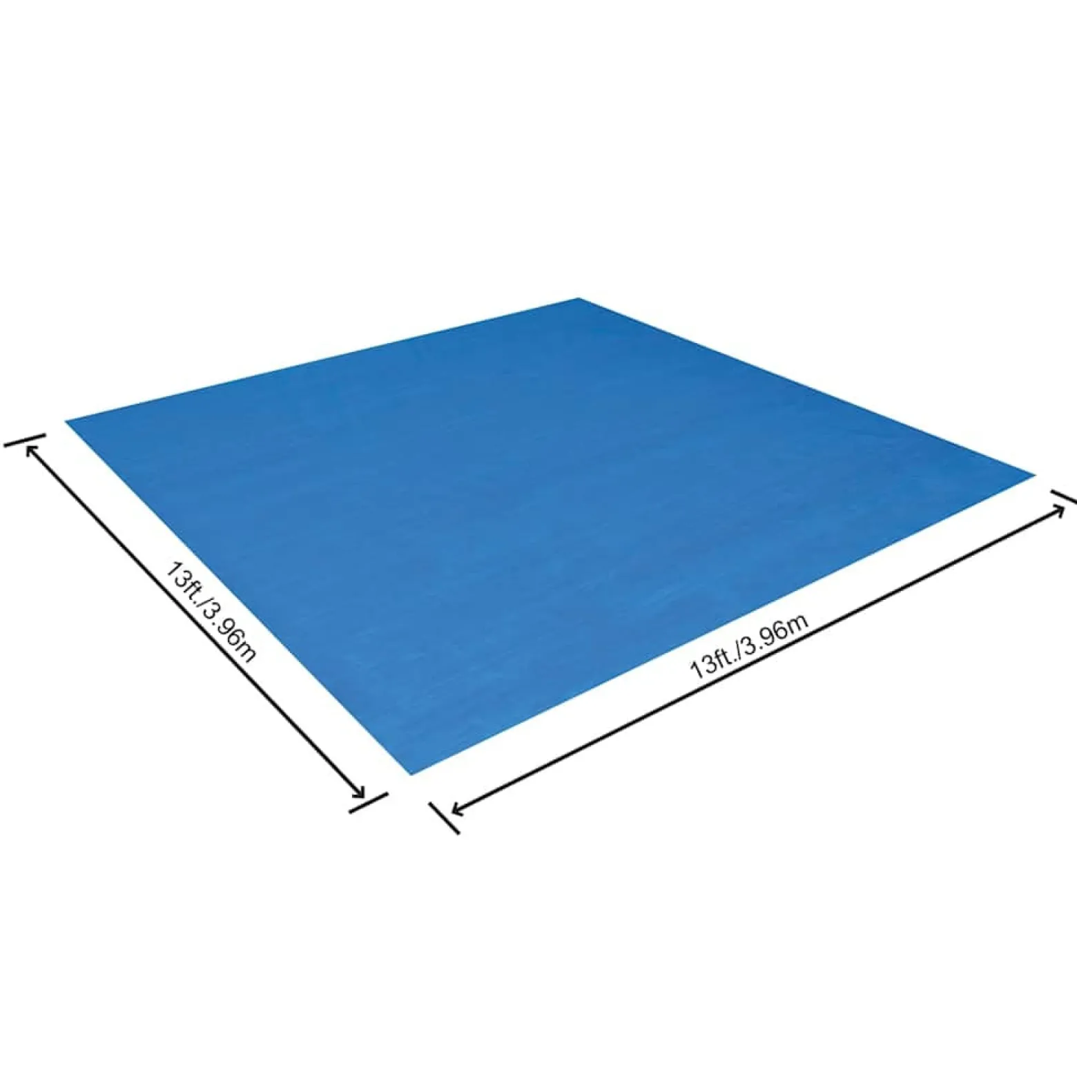 Pokrywa na basen Niebieski 396 x 396 cm Polietylen Bestway