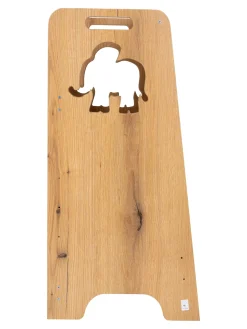 Pomocnik kuchenny dla dzieci z tablicą regulowany Kitchen Helper MDF drewno