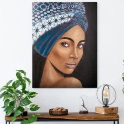 Portret Kobiety - Obraz Ręcznie Malowany 60x80cm