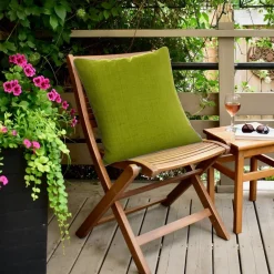 Poszewka Garden 45x45 zielona jasna do ogrodu i na taras