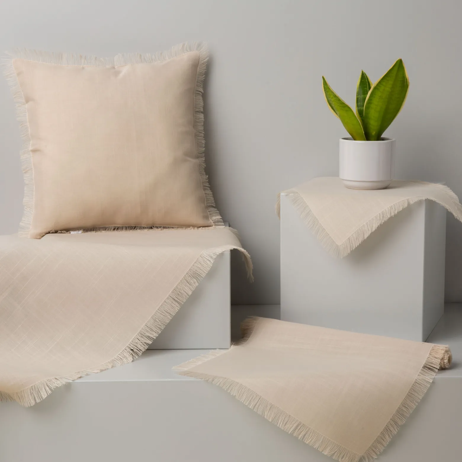 Poszewka Pure Ecru 42 x 42 cm MY HOME