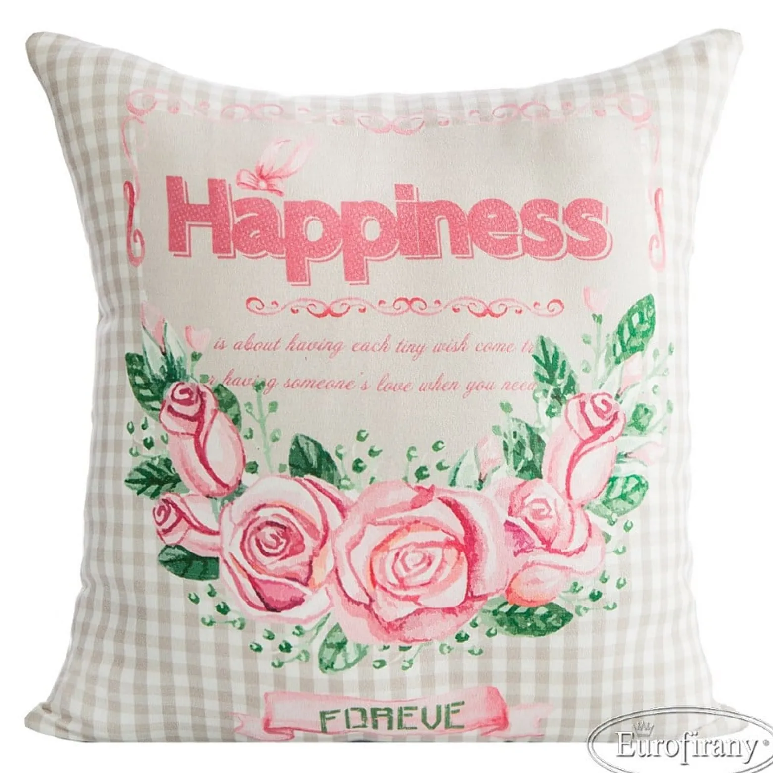 Poszewka 40x40 Happiness