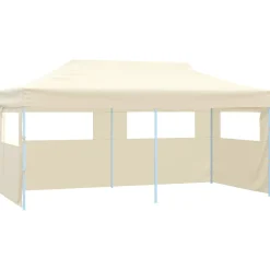 Profesjonalny, składany namiot imprezowy, 4 ściany, 3x6 m, stal