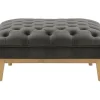 Pufa Chesterfield Modern Wood-Velluto 19