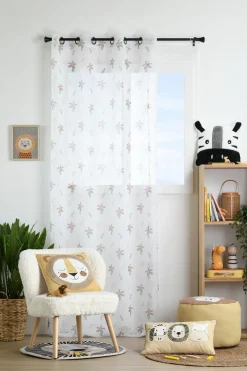Pufa dla dziecka COQUIN zebra, Ø 40 cm