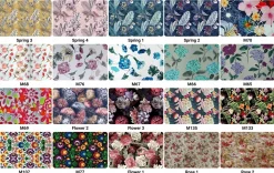 Pufa puf podnóżek siedzisko Ari Print Family Meble