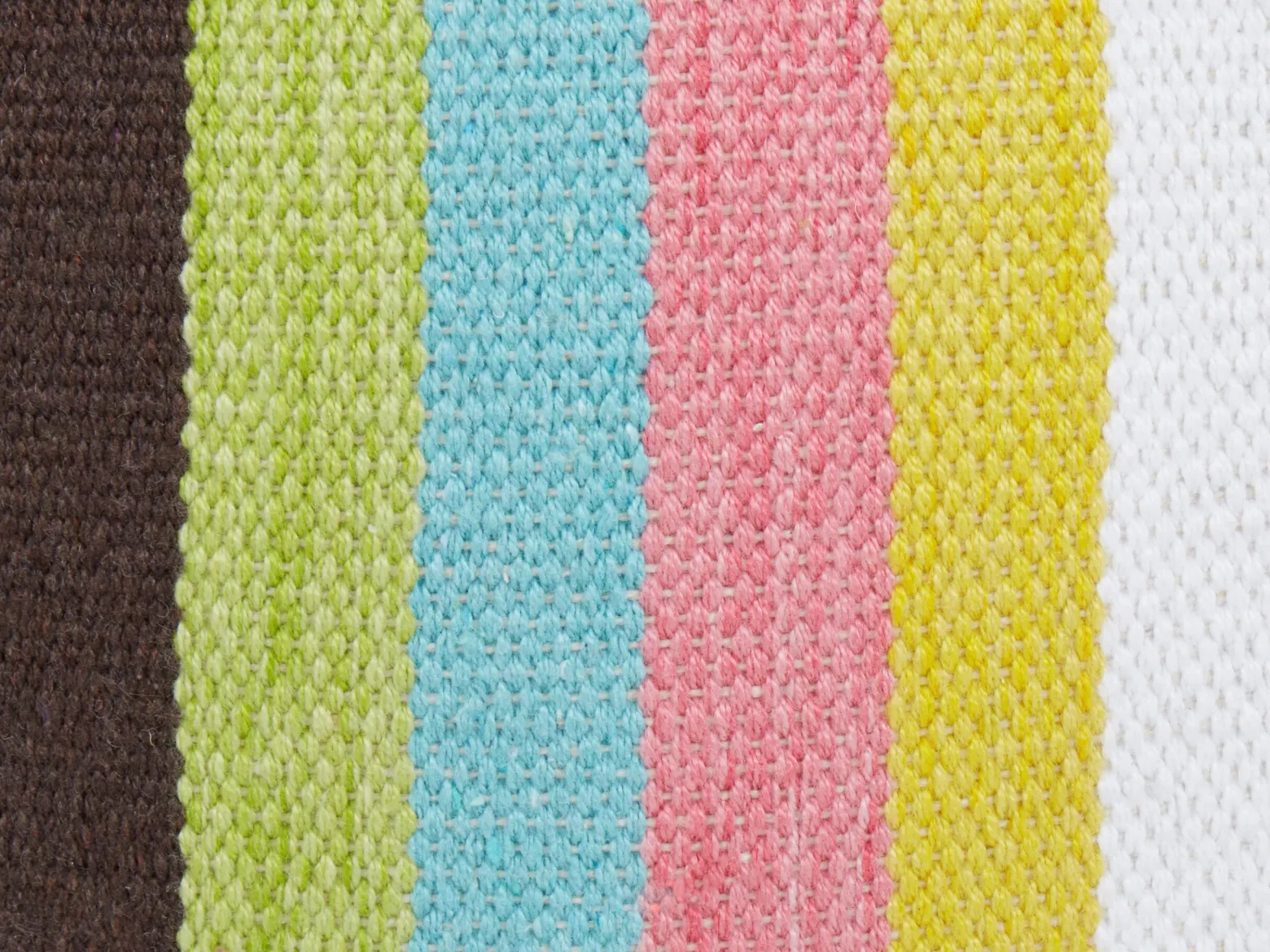 Puf podnóżek kwadratowy 45x45 cm wielokolorowy