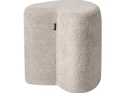Puf Szenil Jasnobrązowy 40 cm