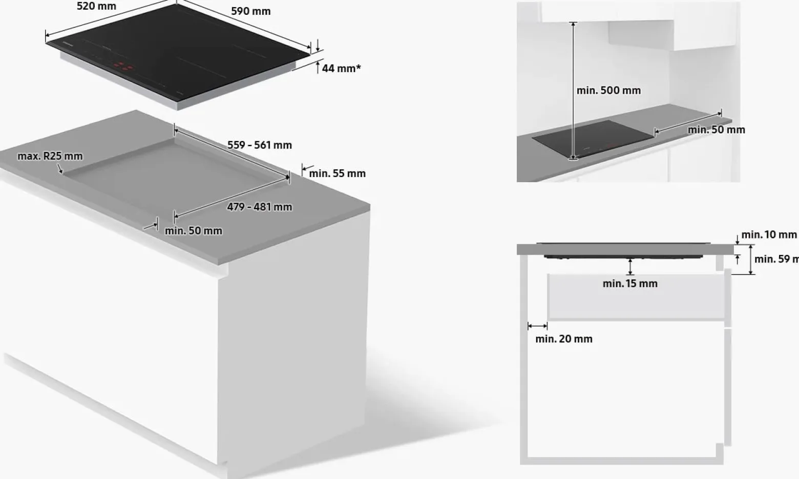 Płyta indukcyjna Samsung NZ64B6056FK