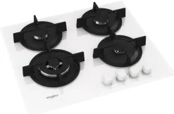 Płyta gazowa WHIRLPOOL AKT625WH 59 cm białe szkło