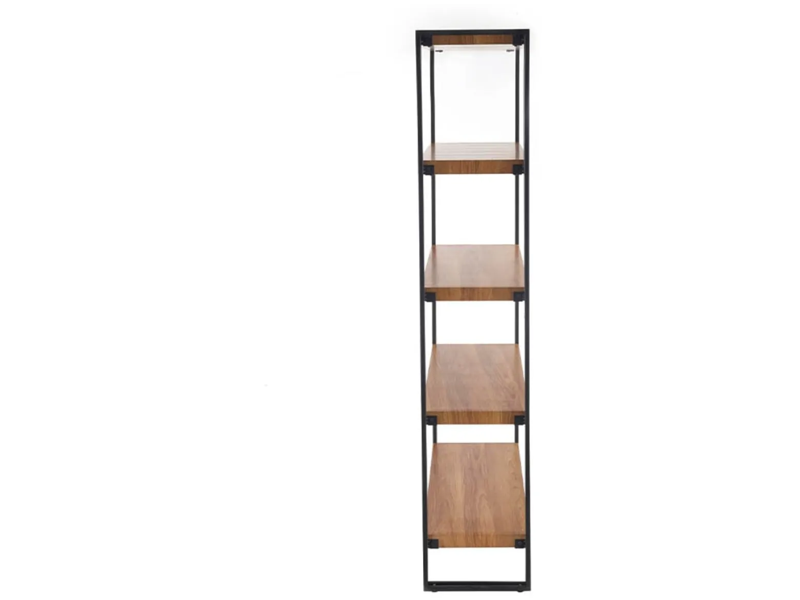 Regał Bolivar 100 cm z 3 półkami dąb/czarny