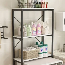 Regał szafka łazienkowa nad toaletę pralkę loft industrialny półki 160 cm