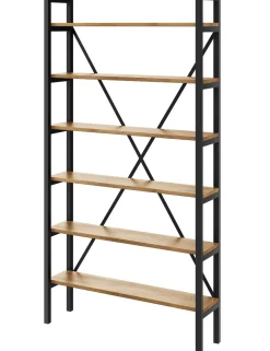 Regał Medium Industrial Loft na książki D6 190x60x20 cm