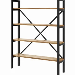 Regał Medium Industrial Loft na książki D4 130x60x20 cm