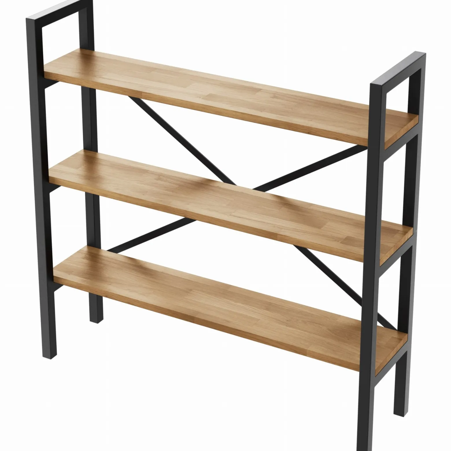 Regał Medium Industrial Loft na książki D3 100x60x20 cm