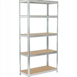 Regał metalowy ocynkowany magazynowy garażowy 180x90x40 trwały 875kg