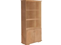 Regał Modern III drewniany, kolor dębowy