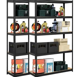 Regały metalowe magazynowe 2 szt. 180x90x40cm 875kg 5 półek