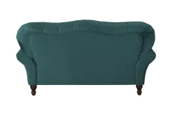 Ropez Chesterfield Jersey sofa 2os. pikowana welur zielony