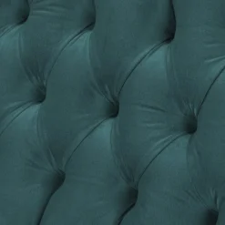 Ropez Chesterfield Jersey sofa 2os. pikowana welur zielony