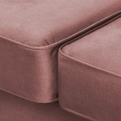 Ropez Chesterfield Jersey sofa 3os. pikowana welur różowy
