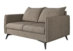 Ropez Juli Bis sofa 2 osobowa nogi metalowe tkanina beż