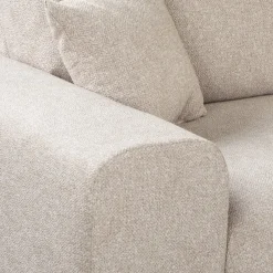 Ropez Justin sofa 3 bez funkcji tkanina plusz beżowy Blur 2