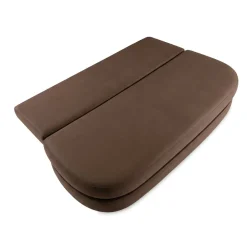 Rozkładana sofa VIBER z funkcją spania i pojemnikiem – Brązowa