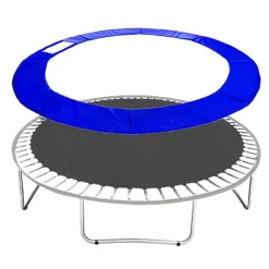 Siatka do trampoliny zewnętrzna z osłoną na sprężyny 366 cm 12 FT 8 słupków