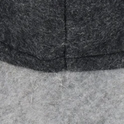 Skrzat 63-80 cm krasnal świąteczny, gnom na teleskopowych nóżkach szary