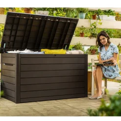 Skrzynia Ogrodowa Keter ONTARIO BOX Schowek na Balkon Taras 850L