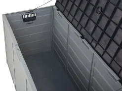 Skrzynia ogrodowa plastikowa szara