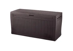 Skrzynia ogrodowa, schowek Comfy 270L - Brąz