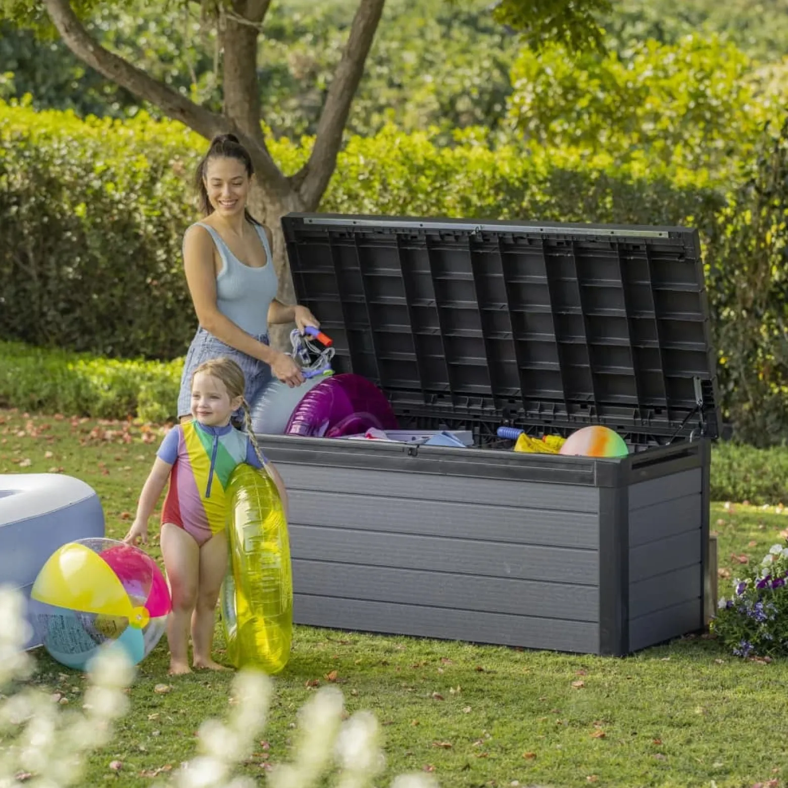 Skrzynia ogrodowa, schowek Cortina Box 570L - Grafit