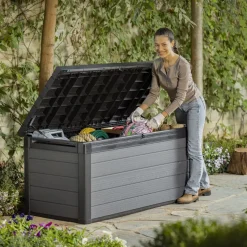 Skrzynia ogrodowa, schowek Cortina Box 570L - Grafit