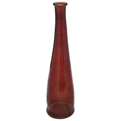 Smukły wazon ze szkła z recyklingu ULY, 80 cm
