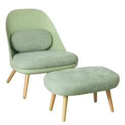 SoBuy Fotel relaksacyjny Zielony 65x59x76cm FST63-GR