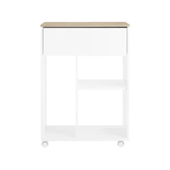 SoBuy Kontener biurowy z jedną szufladą 63x42x88cm Nowoczesny ASK10-NW